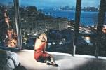 GIRL IN ORANGE DRESS DIAMOND DUST